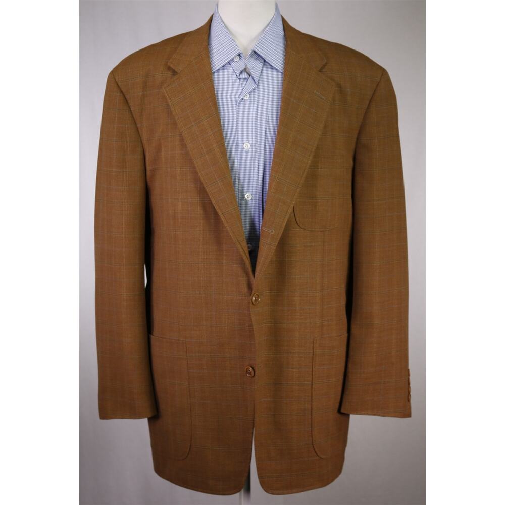 Sameulsohn Brown Checkered Patch Pocket Holland S… - image 2